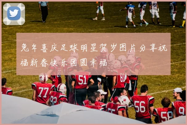 兔年喜庆足球明星贺岁图片分享祝福新春快乐团圆幸福